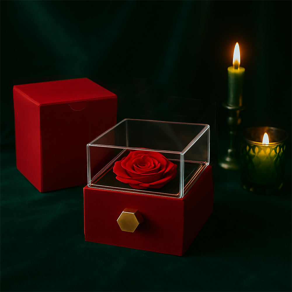 Custom Alluring Beauty with Rotating Rose Gift Box ~ Soulmate