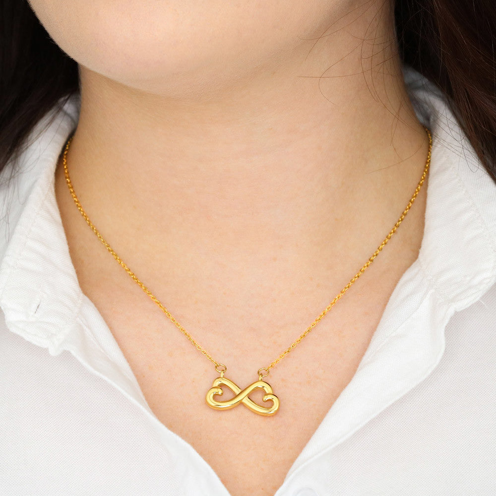 Custom Endless Love Necklace (f/k/a Infinity Hearts) ~ To My Moher