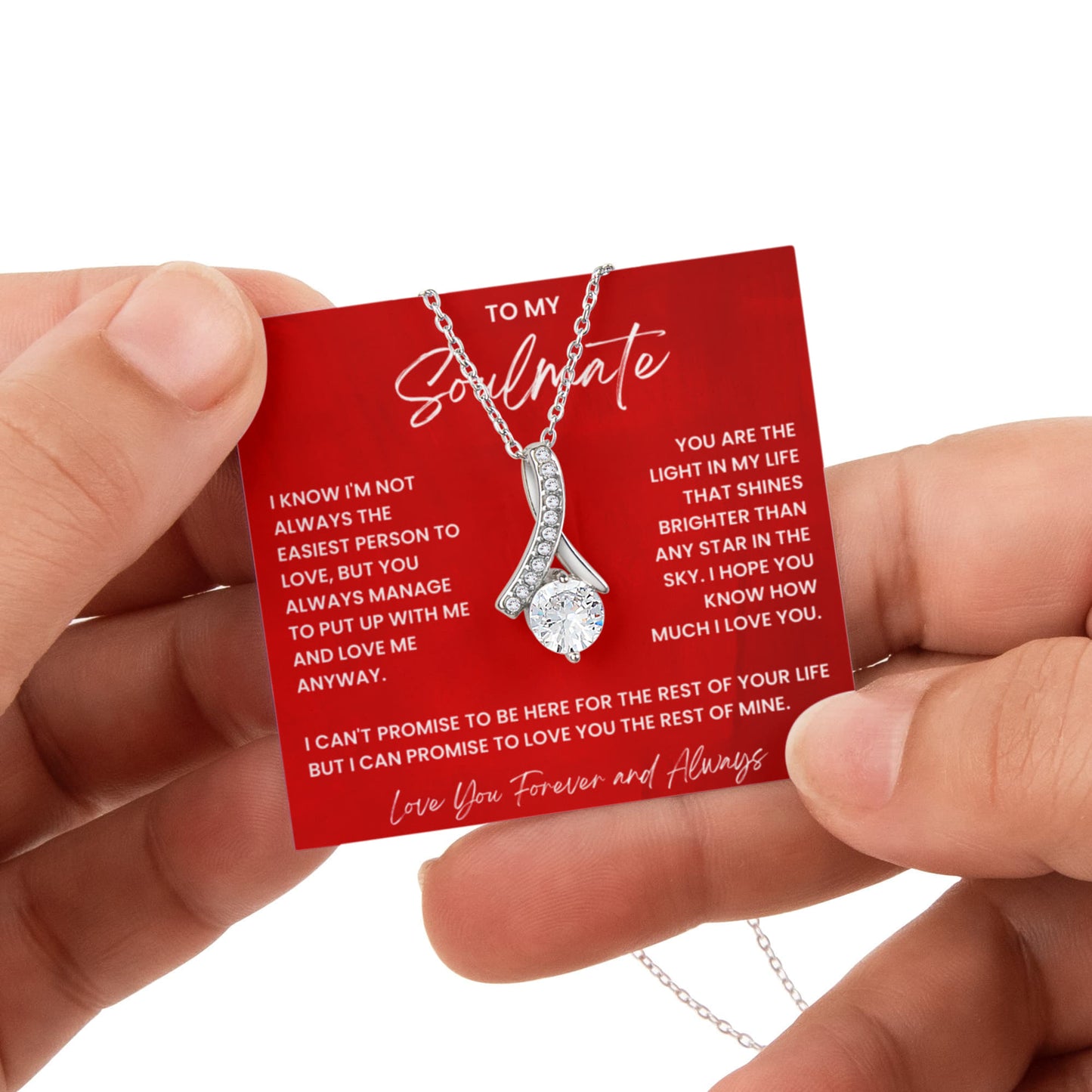 Custom Alluring Beauty with Rotating Rose Gift Box ~ Soulmate